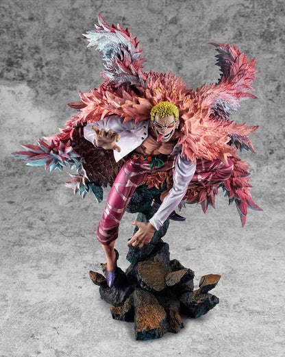 Figura Donquixote Doflamingo-One Piece Estatua Excellent Model-P.O.P.   Megahouse