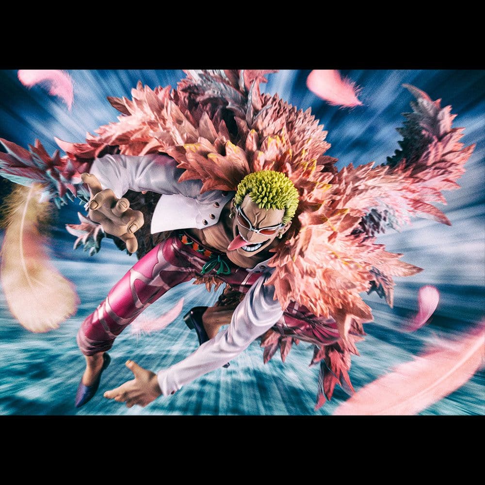 Figura Donquixote Doflamingo-One Piece Estatua Excellent Model-P.O.P.   Megahouse
