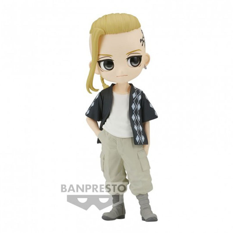 Figura Drake Plain Clothes ver.A Tokyo Revengers Q posket 14cm   BANPRESTO