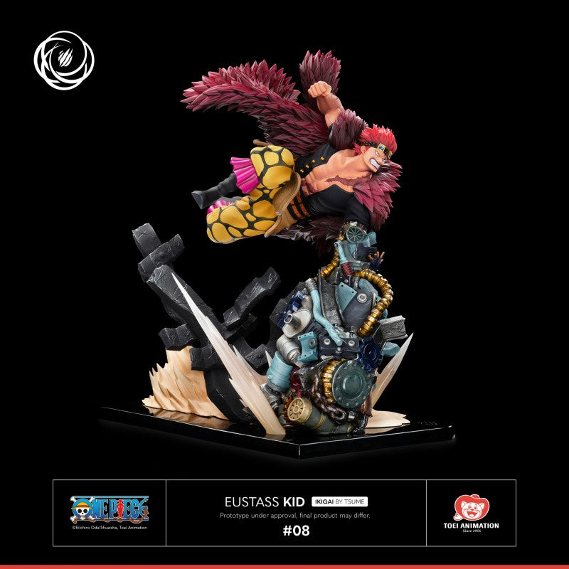 Figura EUSTASS KID ESTATUA 36 CM ONE PIECE Escala 1/6 IKIGAI TSUME   Tsume