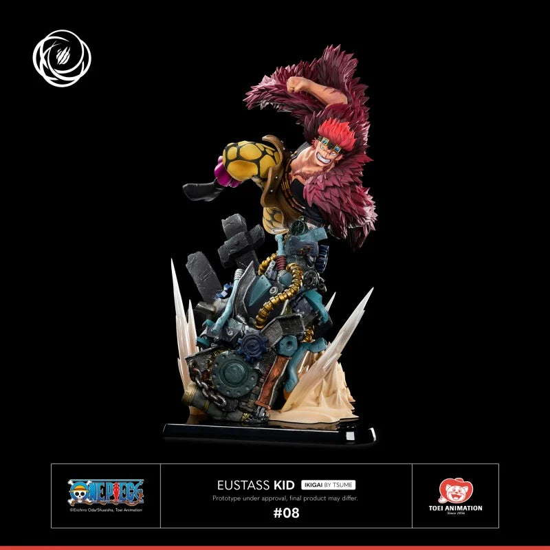 Figura EUSTASS KID ESTATUA 36 CM ONE PIECE Escala 1/6 IKIGAI TSUME   Tsume