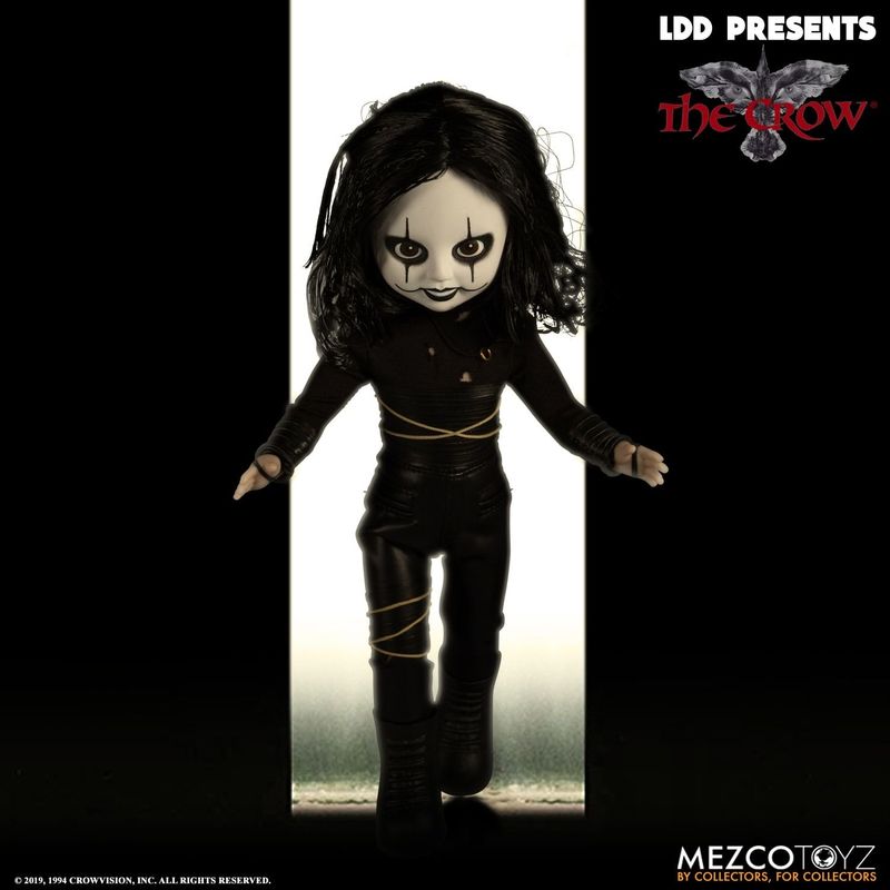 Figura El Cuervo Living Dead Dolls 25cm   MEZCO TOYZ