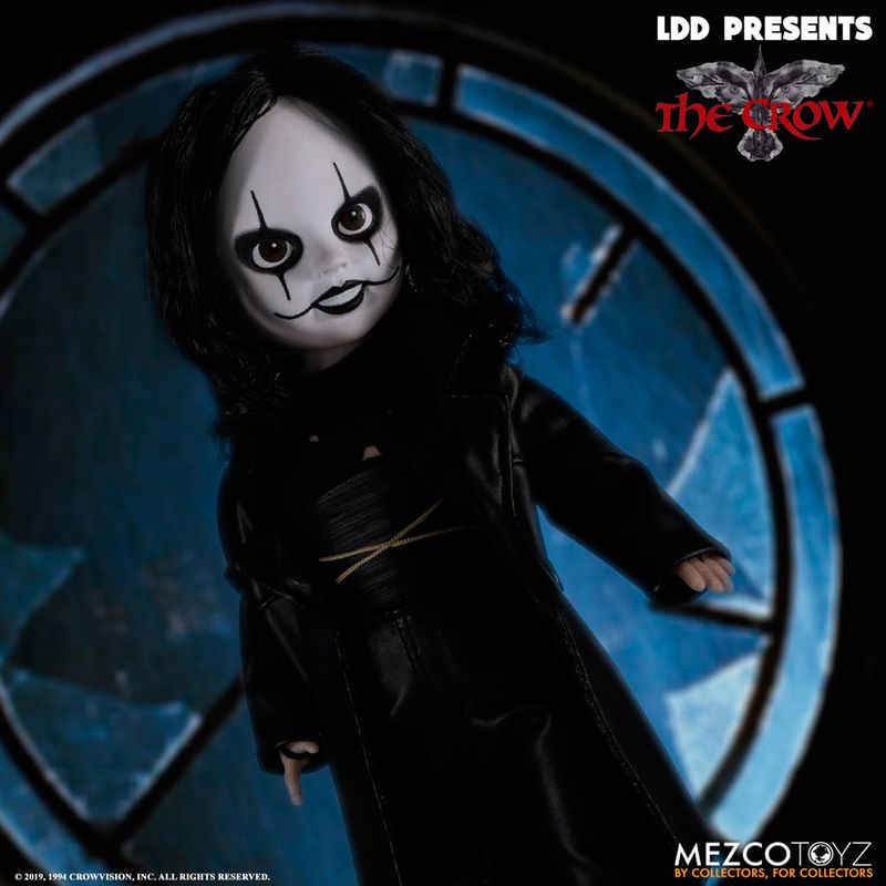 Figura El Cuervo Living Dead Dolls 25cm   MEZCO TOYZ