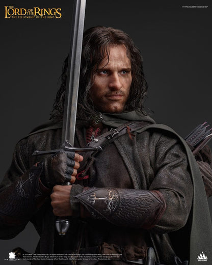 Figura El Señor de los Anillos Estatua 1/3 Aragorn 85 cm Queen Studios  