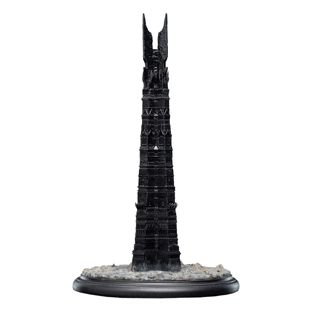 Figura El Señor de los Anillos Estatua Orthanc 18 cm   Weta Workshop