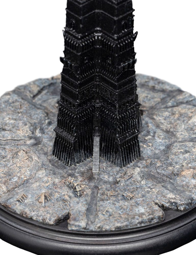 Figura El Señor de los Anillos Estatua Orthanc 18 cm   Weta Workshop