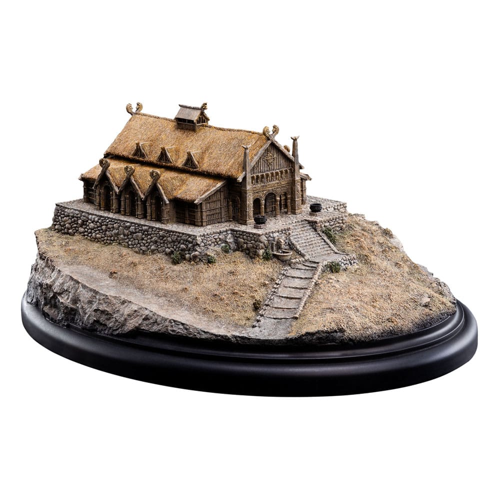 Figura El Señor de los Anillos Estatua The Golden Hall of Edoras 9 cm   Weta Workshop