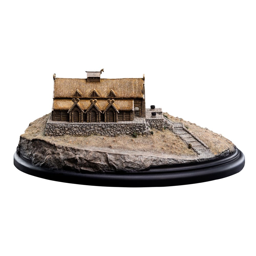 Figura El Señor de los Anillos Estatua The Golden Hall of Edoras 9 cm   Weta Workshop
