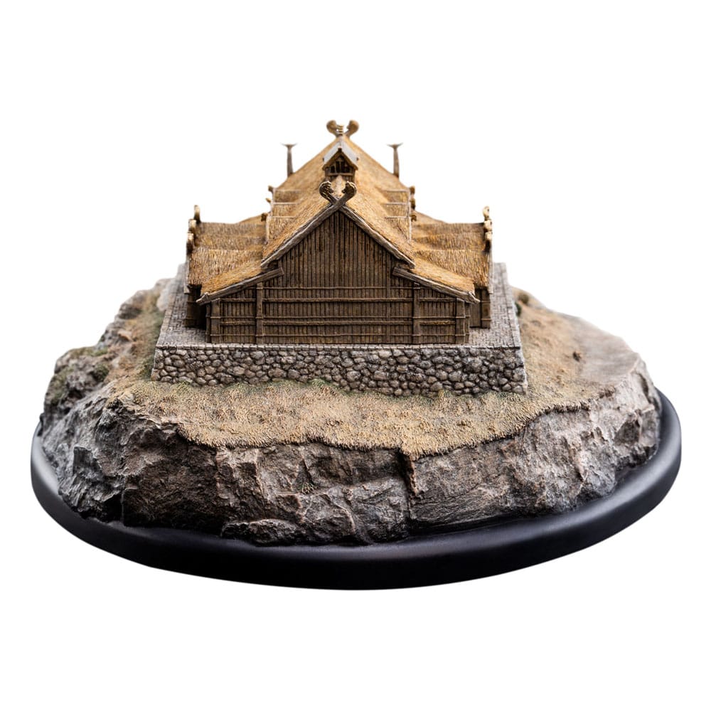 Figura El Señor de los Anillos Estatua The Golden Hall of Edoras 9 cm   Weta Workshop