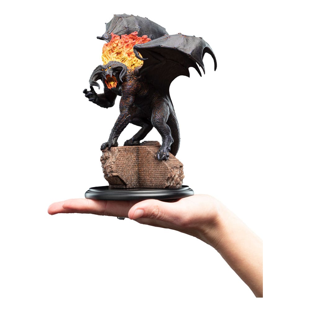 Figura El Señor de los Anillos Figura Mini The Balrog in Moria 19 cm   Weta Workshop