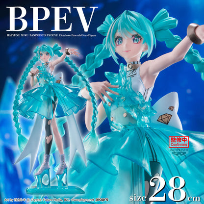 Figura EmeraldGem Clearluxe Hatsune Miku 28cm  