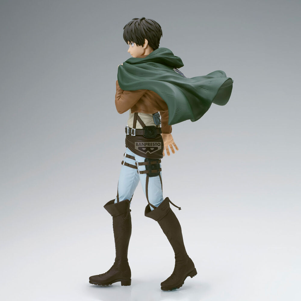 Figura Eren Yeager Grandista Attack on Titan 28cm   BANPRESTO