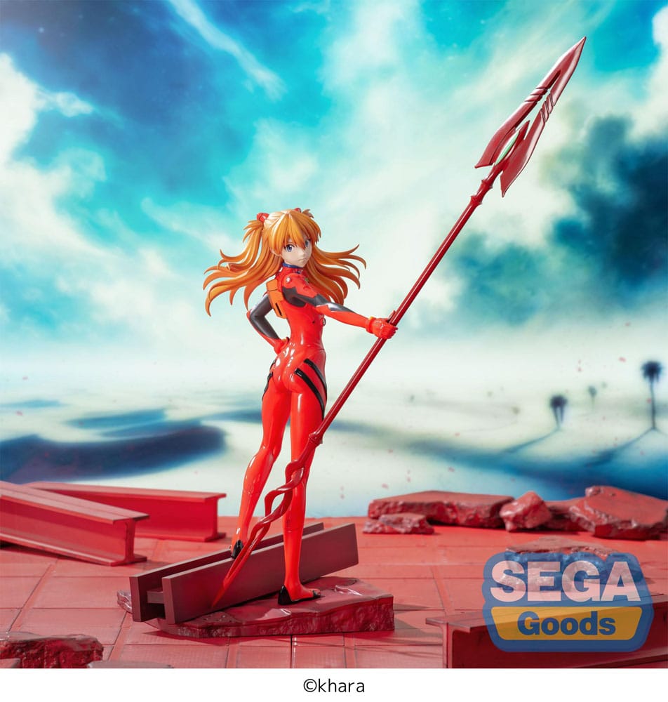 Figura Evangelion: 3.0+1.0 Thrice Upon a Time Estatua Luminasta Asuka Shikinami   SEGA