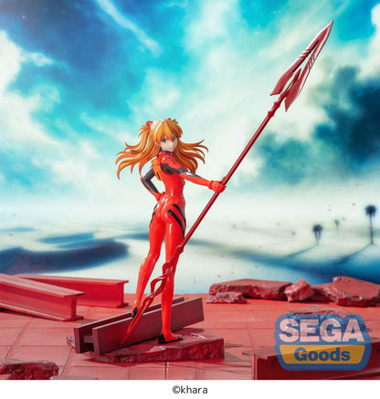 Figura Evangelion: 3.0+1.0 Thrice Upon a Time Estatua Luminasta Asuka Shikinami   SEGA