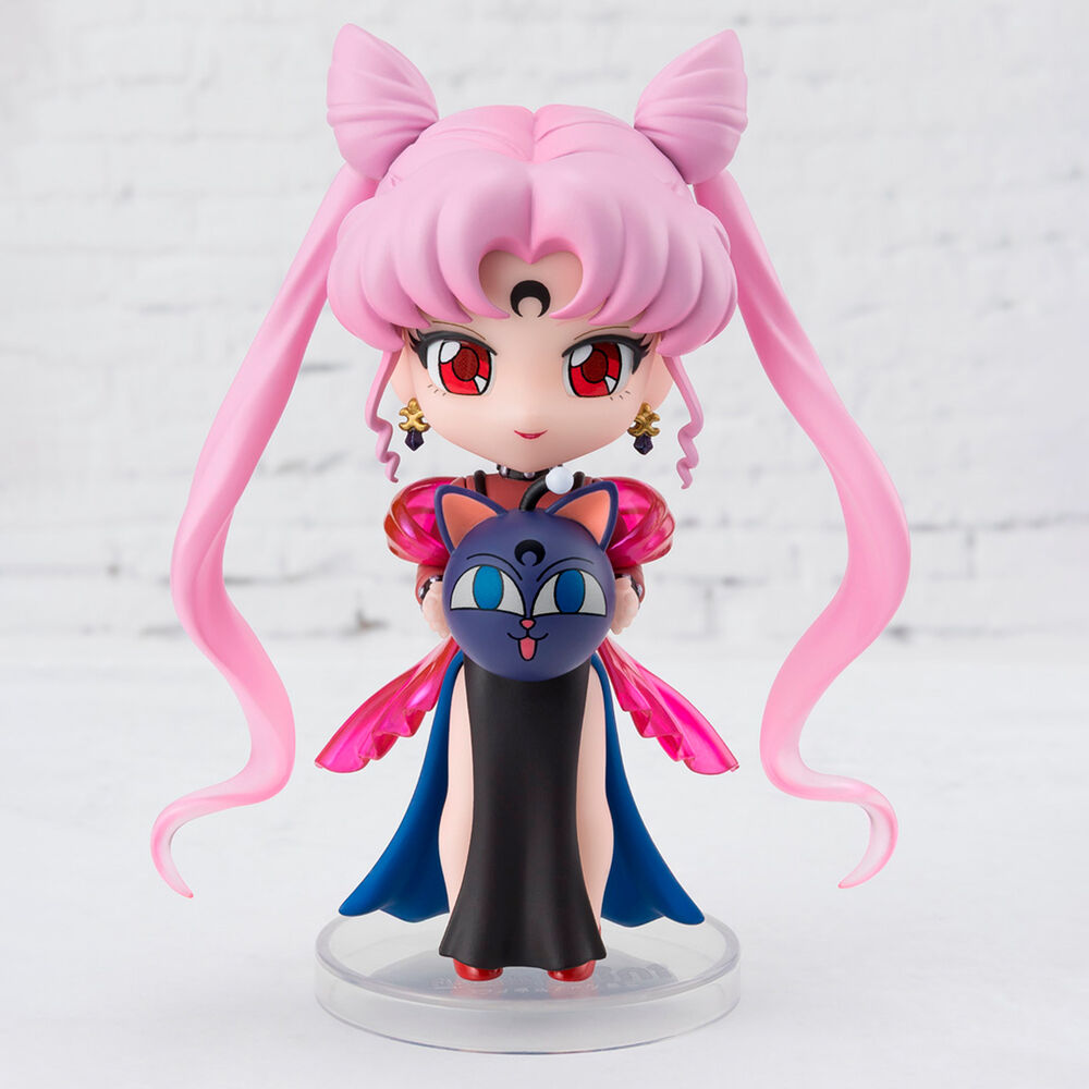 Figura Figuarts Mini Black Lady Pretty Guardian Sailor Moon 9cm  