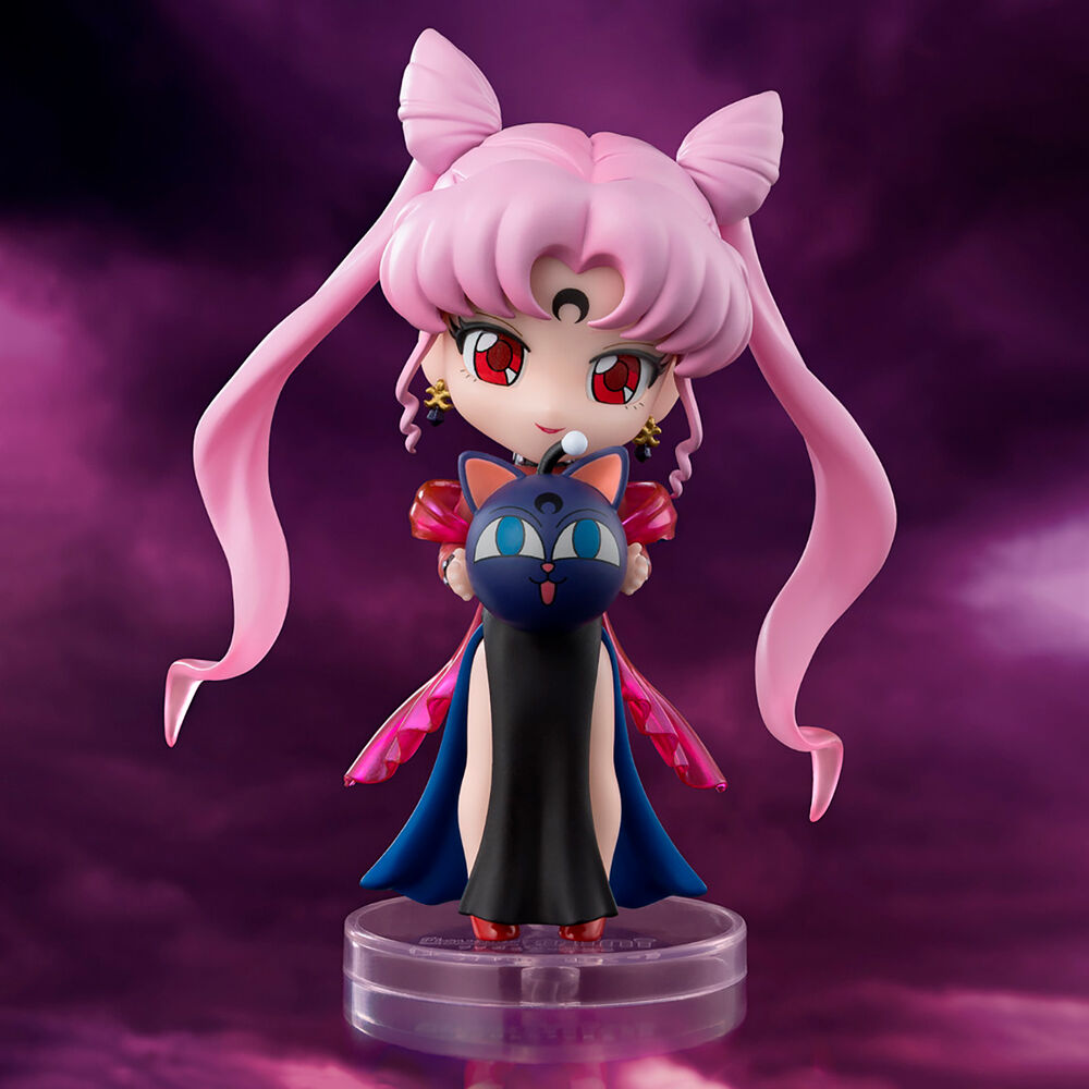 Figura Figuarts Mini Black Lady Pretty Guardian Sailor Moon 9cm  