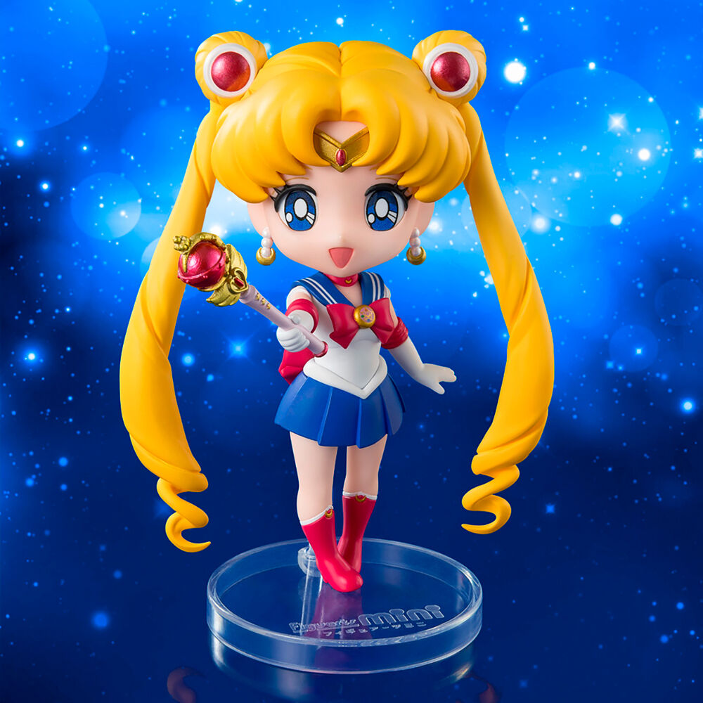 Figura Figuarts Mini Sailor Moon Crystal Star Compact Pretty Guardian Sailor Moon 9cm   TAMASHII NATIONS