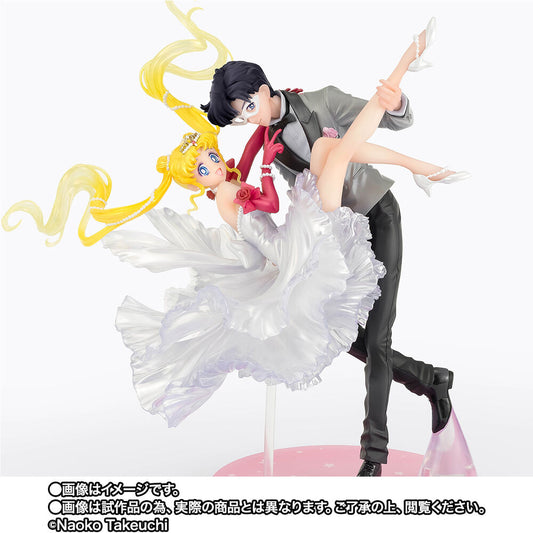 Figura Figuarts Zero Chouette Usagi ＆Tuxedo Mask Moonlight Glow Edition Sailor Moon 24Cm