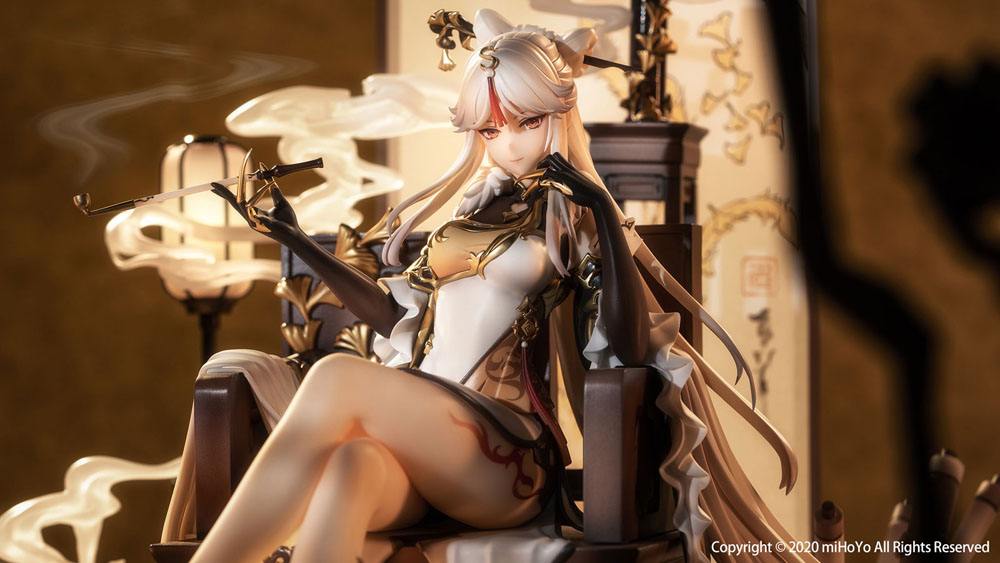 Figura Genshin Impact Estatua PVC 1/7 Ningguang 27 cm   MiHoyo