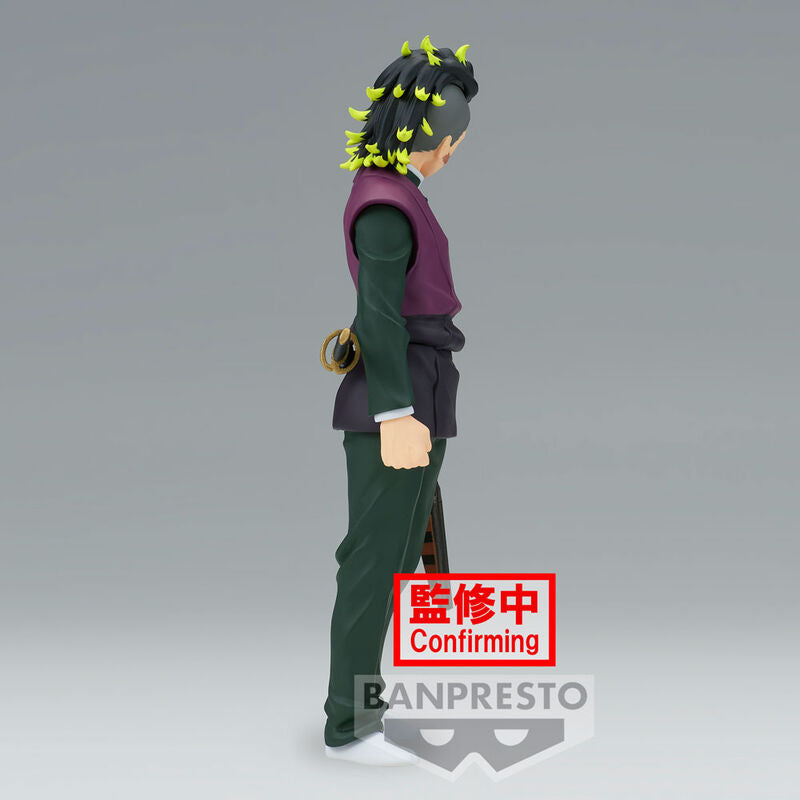 Figura Genya Shinazugawa Demon Slayer Kimetsu no Yaiba 17cm   BANPRESTO
