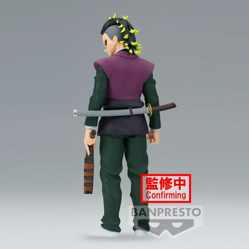 Figura Genya Shinazugawa Demon Slayer Kimetsu no Yaiba 17cm   BANPRESTO