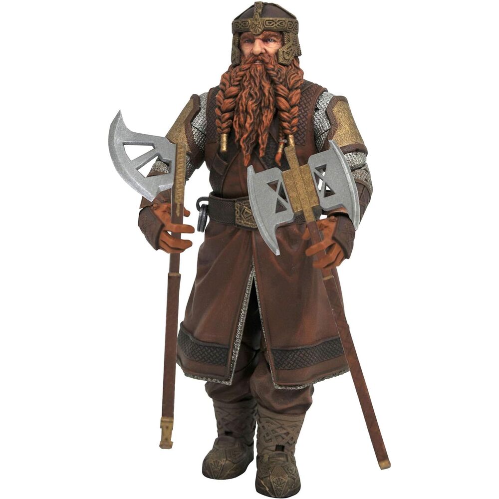 Figura Gimli El Señor de los Anillos 18cm   Diamond Select