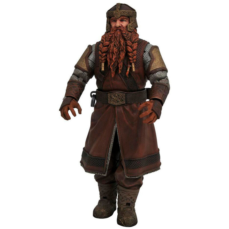 Figura Gimli El Señor de los Anillos 18cm   Diamond Select