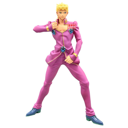 Figura Giorno Giovanna Mometria Golden Wind Jojo'S Bizarre Adventure 21Cm