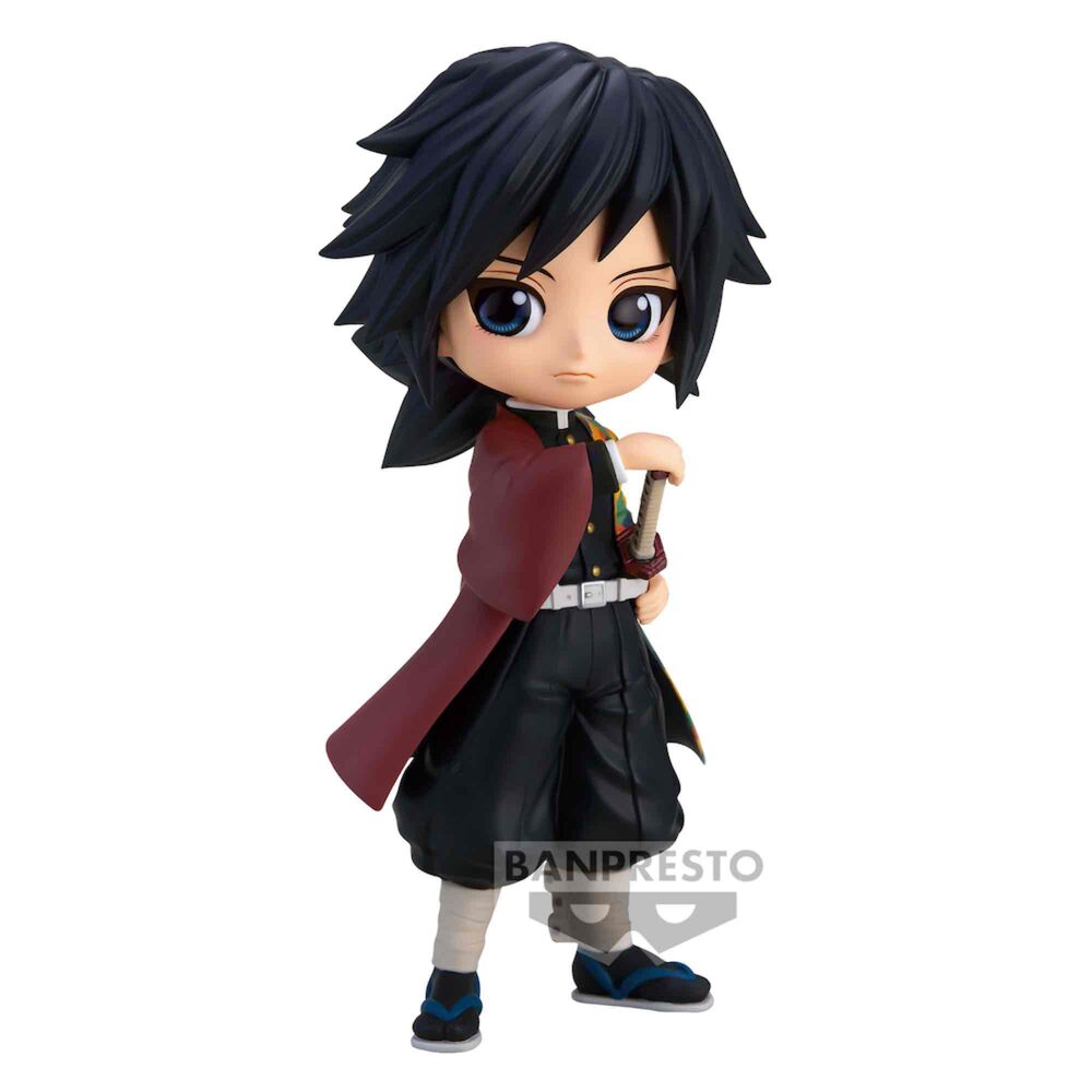 Figura Giyu Tomioka Demon Slayer: Kimetsu no Yaiba Q Posket 14cm   BANPRESTO