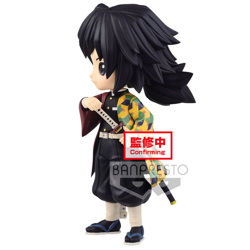 Figura Giyu Tomioka Demon Slayer: Kimetsu no Yaiba Q Posket 14cm   BANPRESTO