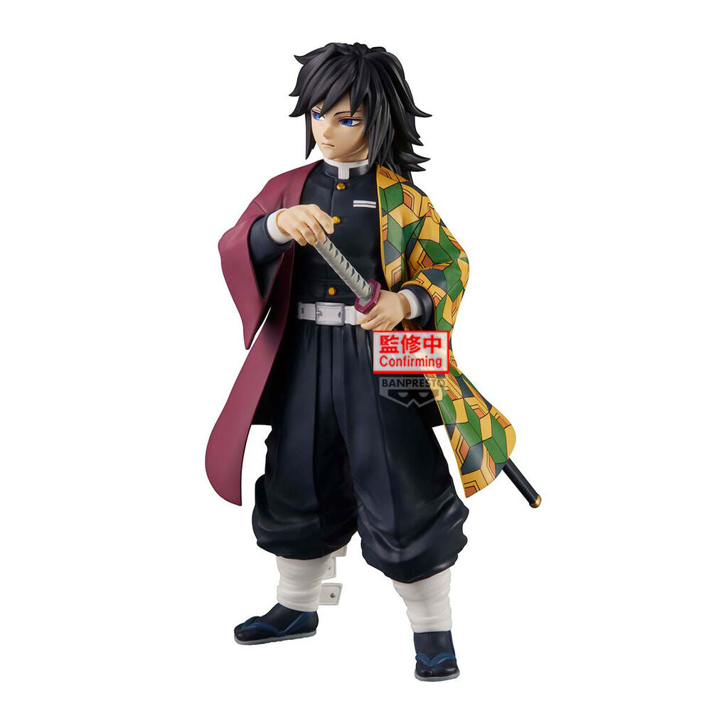 Figura Giyu Tomioka Grandista Demon Slayer Kimetsu no Yaiba 24cm  