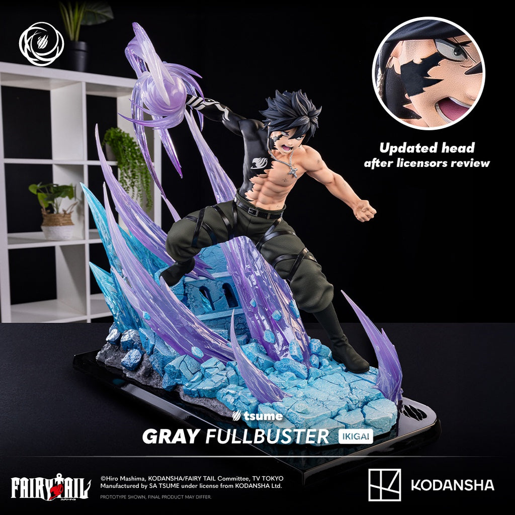 Figura Gray Fullbuster Fairytail Ikigai Tsume   Tsume