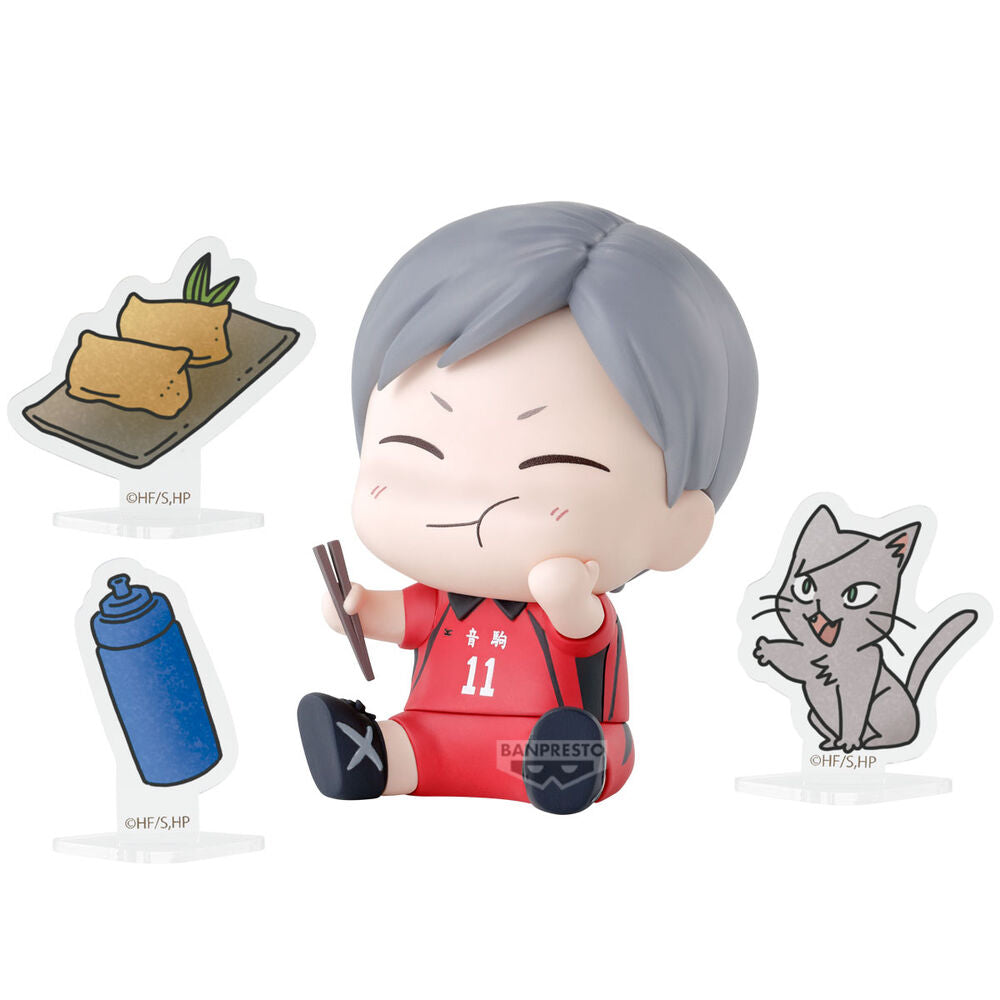 Figura Happy Haikyu!! 6cm surtido   BANPRESTO