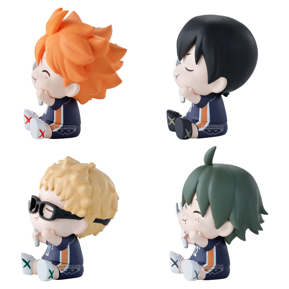 Figura Happy Haikyu!! 6cm surtido   BANPRESTO
