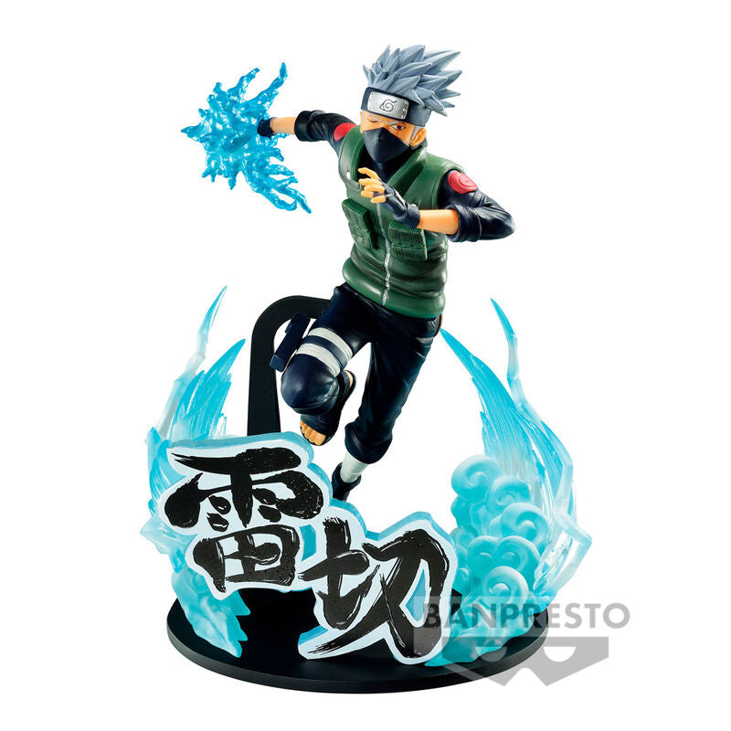 Figura Hatake Kakashi Vibration Stars Naruto Shippuden 21cm   BANPRESTO