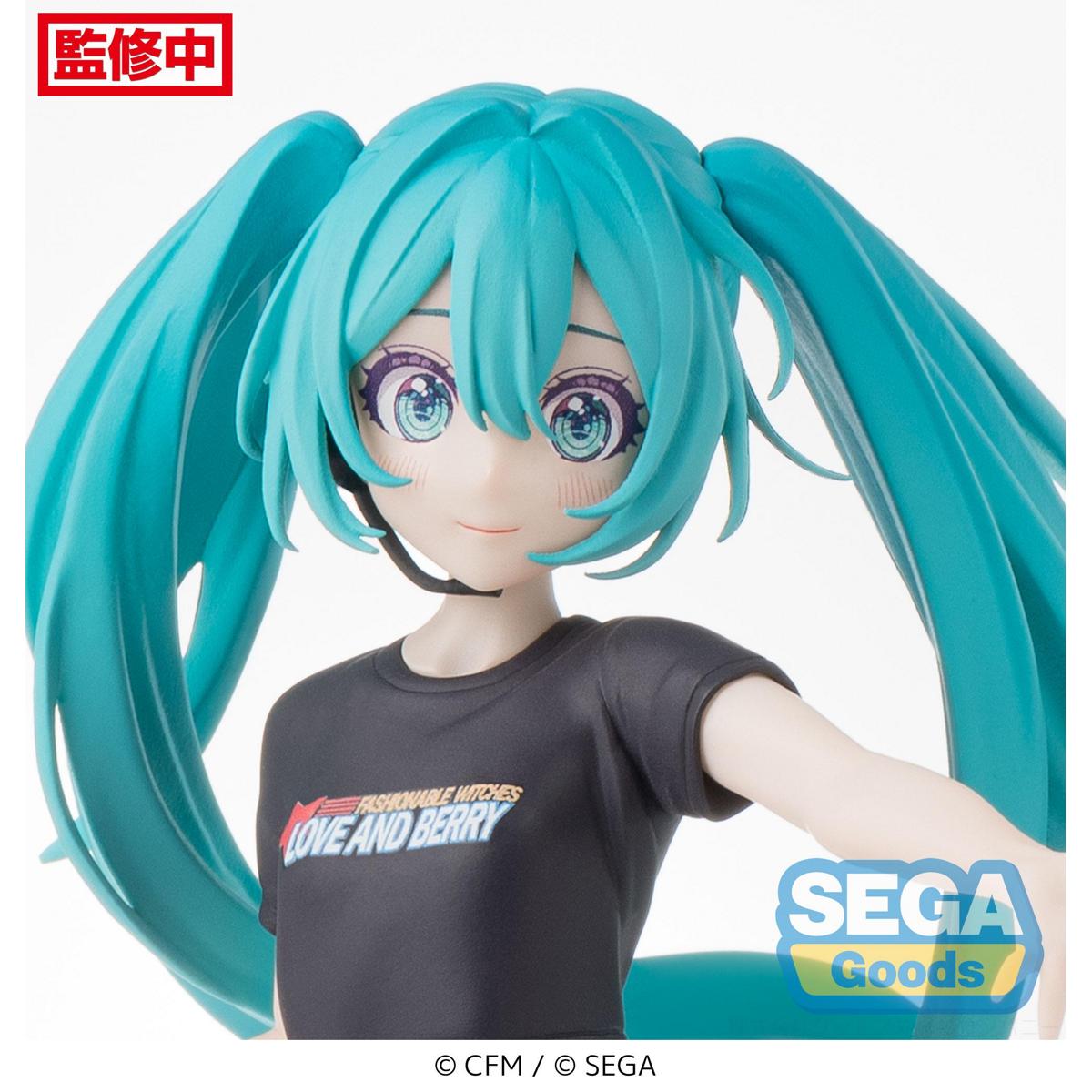 Figura Hatsune Miku Berry Costume Version Dress Up and Dance! Desktop x Decorate   SEGA
