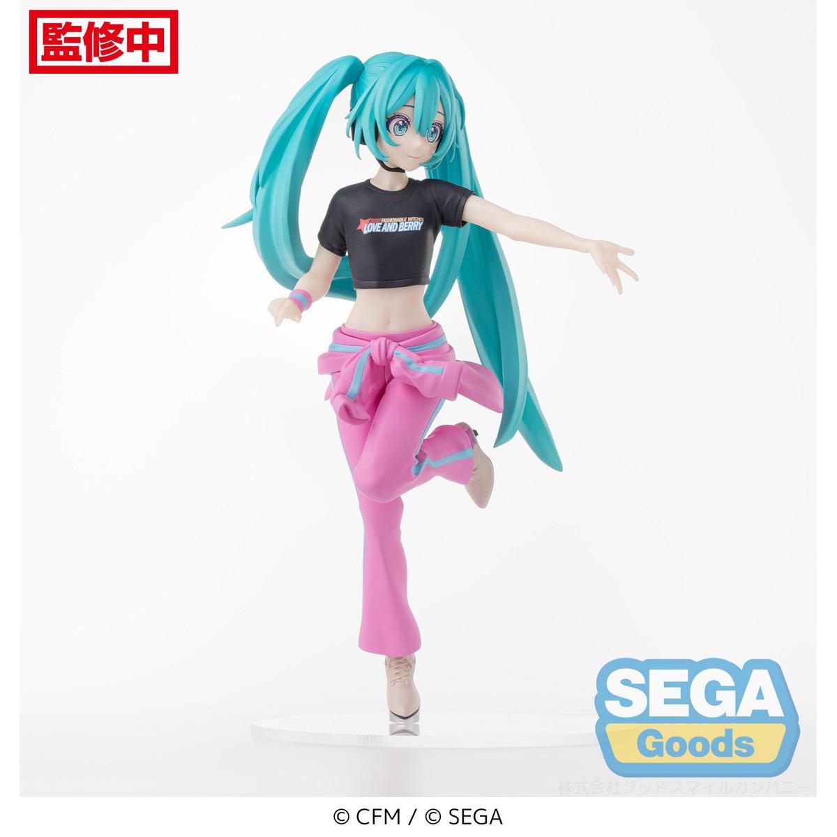 Figura Hatsune Miku Berry Costume Version Dress Up and Dance! Desktop x Decorate   SEGA