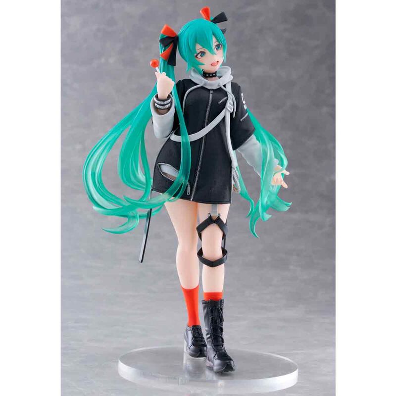 Figura Hatsune Miku Fashion Punk Version. Hatsune Miku 18cm  