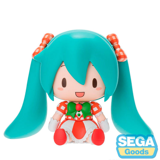 Figura Hatsune Miku Lovely Strawberry Fuwa Petit Hatsune Miku 8cm  