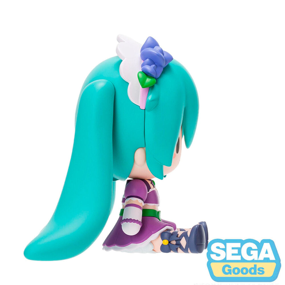 Figura Hatsune Miku Sparkly Purple Fuwa Petit Hatsune Miku 8cm   SEGA