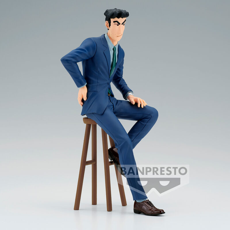 Figura Hiroshi Nohara Crayon Shinchan 18cm   BANPRESTO