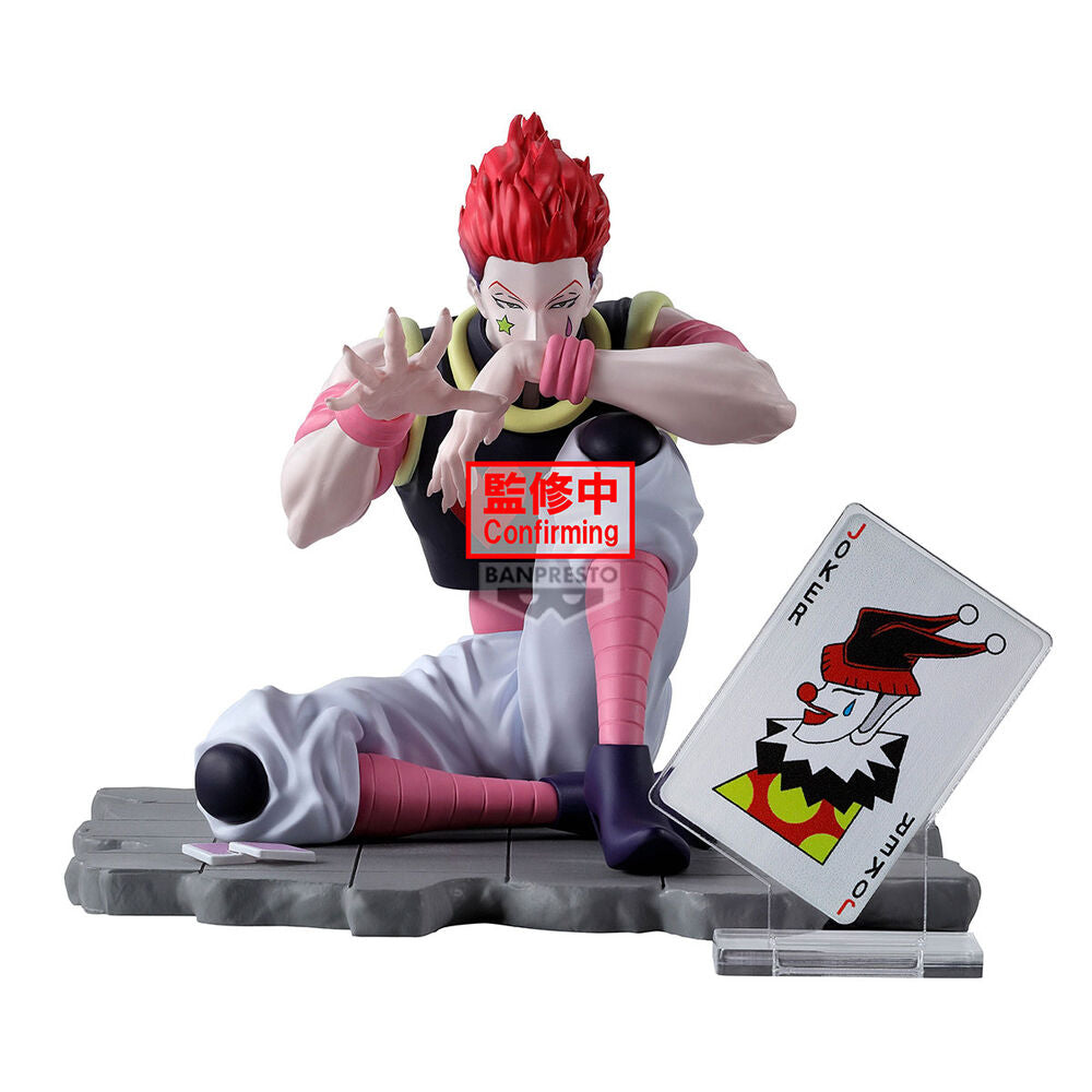 Figura Hisoka Memorable Saga Hunter x Hunter 9cm   BANPRESTO