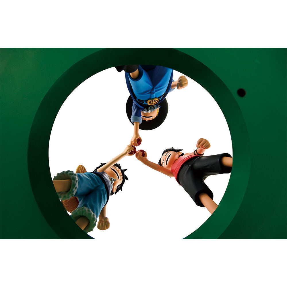 Figura Ichibansho Ace & Sabo & Luffy Dramatic Memories One Piece 10cm  