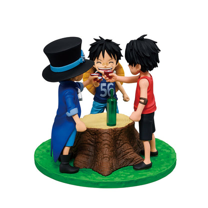 Figura Ichibansho Ace & Sabo & Luffy Dramatic Memories One Piece 10cm  