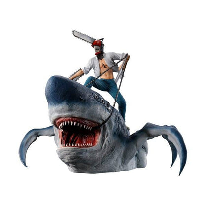 Figura Ichibansho Chainsaw Man & Beam Chainsaw Man 23cm   BANPRESTO