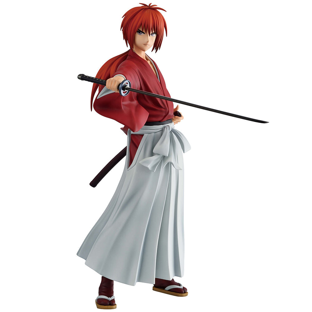 Figura Ichibansho Kenshin Himura Meiji Swordsman Romantic Story Rurouni Kenshin 24cm   BANPRESTO