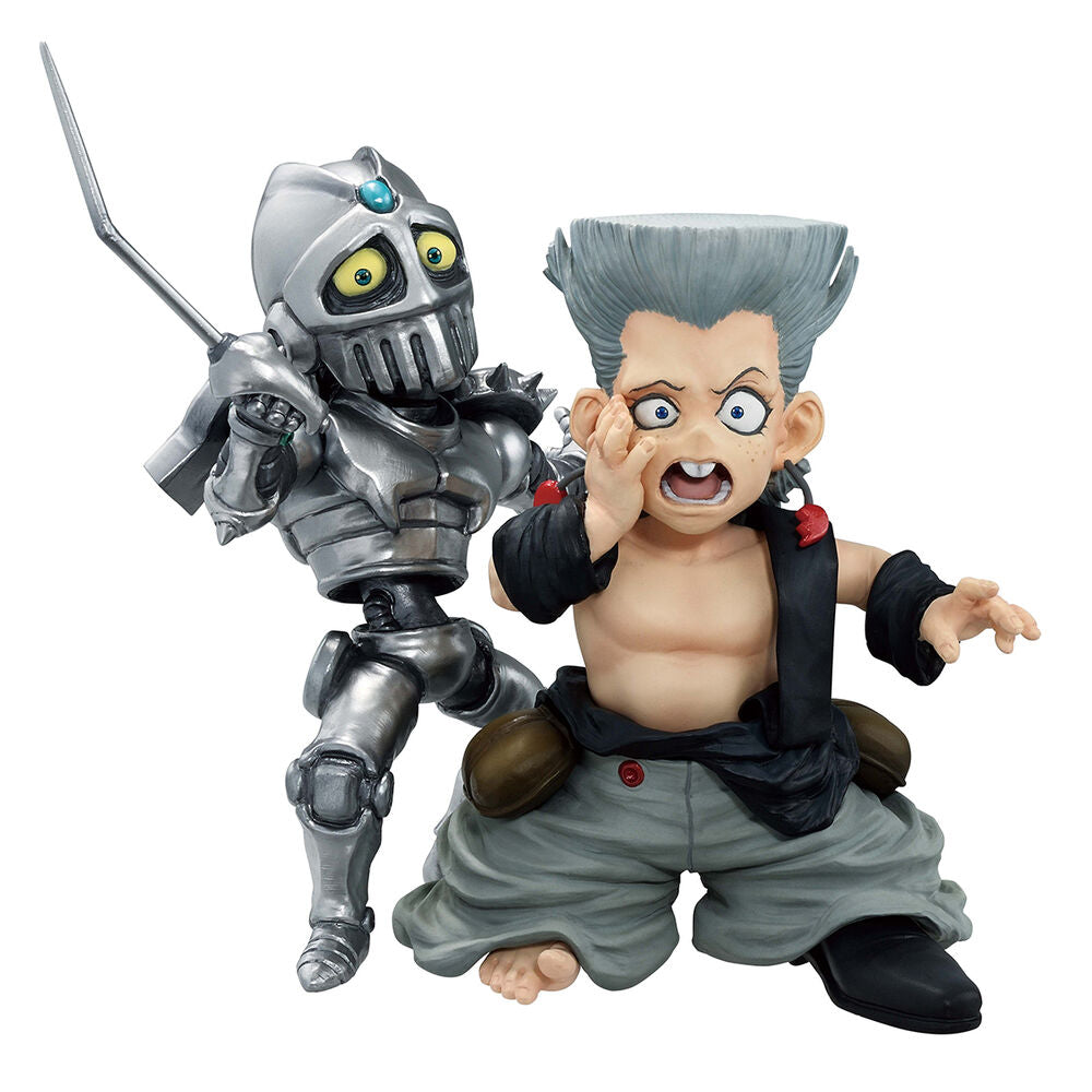 Figura Ichibansho Kid Polnareff & Kid Chariot Standoom Jojos Bizarre Adventure 8cm  