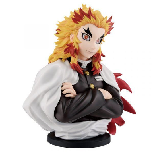 Figura Ichibansho Kyojuro Rengoku Keep Your Heart Burning Demon Slayer Kimetsu no Yaiba 20cm  