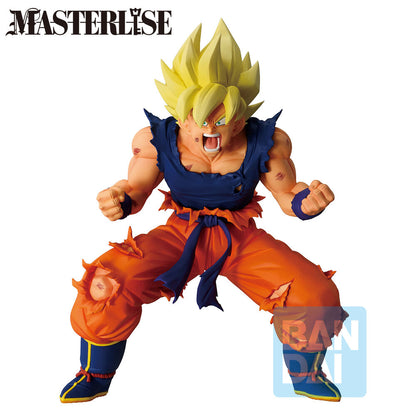 Figura Ichibansho Masterlise Super Saiyan Son Goku Battle of the Super Saiyan Dragon Ball Z 19cm  