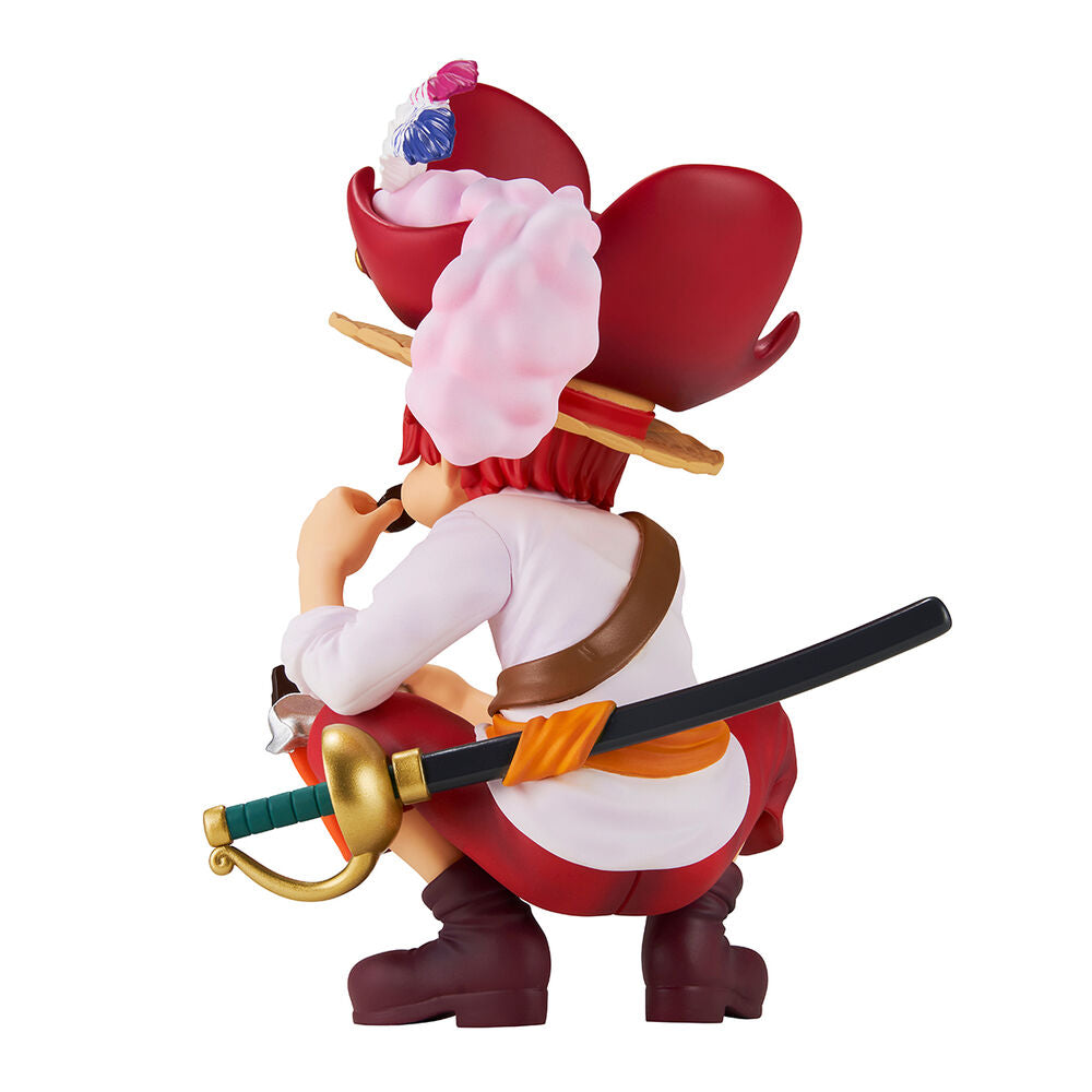 Figura Ichibansho Shanks Roger Pirates One Piece 9cm  